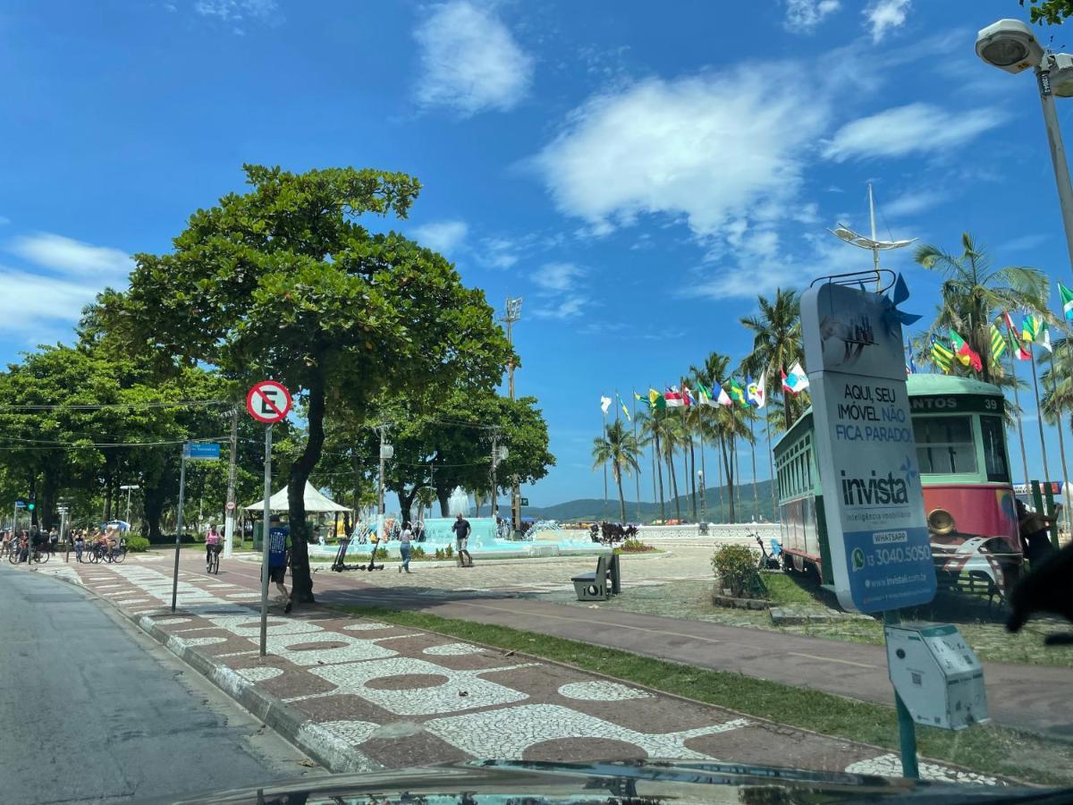 Praia Gonzaga, Santos Экстерьер фото