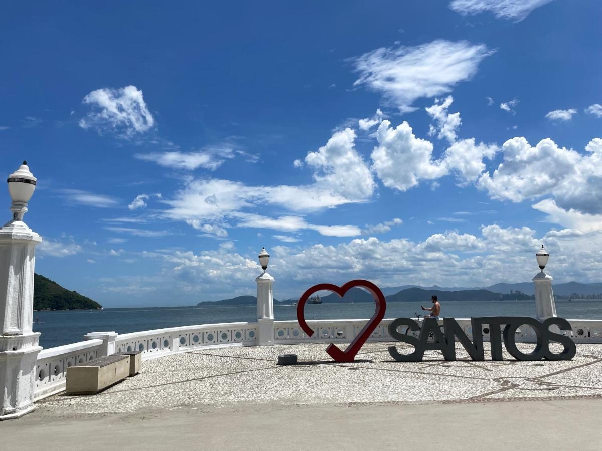 Praia Gonzaga, Santos Экстерьер фото
